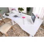 Furniture of America Hix Industrial Adjustable Standing Desk