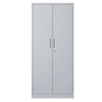Metal Garage Storage Cabinet Tool Steel with Doors and 4 Shelves