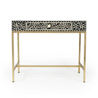 Butler Perilla Black and White Bone Inlay Writing Desk