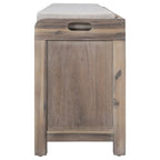 Storage Bench with Removable Basket and 2 Drawers