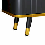 TV Stand with Gold Accents - For TVs Up to 85"