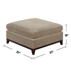6 Piece Chenille Modular Sofa Set