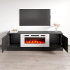 Carmen WH-EF Fireplace TV Stand