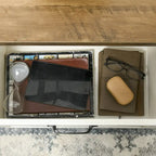 Farmhouse Coffee Table with Storage and Drawer