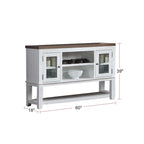 Sever With Open Shelves