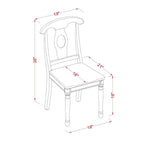 East West Furniture Dining Set Contains a Rectangle Table and Dining Chairs with a Bench (Chair Seat Type Options)