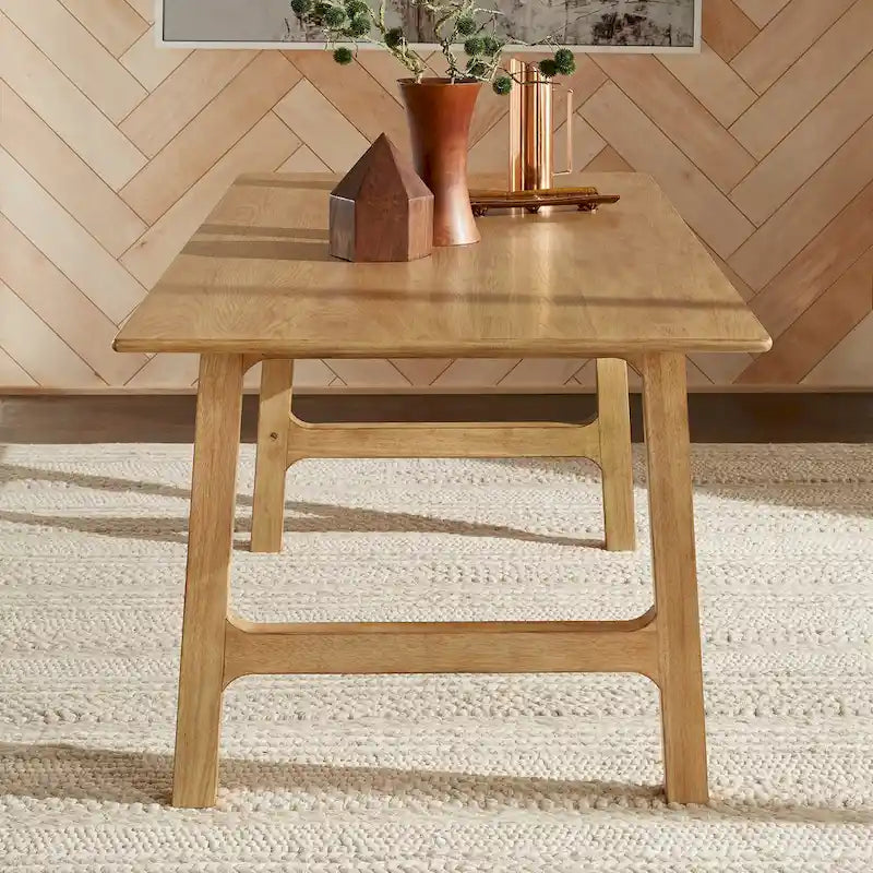 Pitea Scandinavian Wood Finish 71 Dining Table by iNSPIRE Q Modern