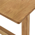Pitea Scandinavian Wood Finish 71 Dining Table by iNSPIRE Q Modern