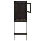Over The Toilet Space Saver Organization Wood Storage Cabinet for Home