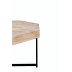 30-Inch Wood Octagonal Vintage Patchwork Coffee Table