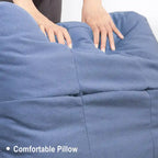 Futzca Sectional Sofa Couches for Living Room, 4 Seat U-Shaped Sofa