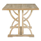 6 PCS Retro Rectangular Dining Table Set for 6