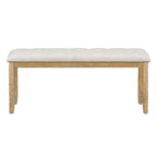 6 PCS Retro Rectangular Dining Table Set for 6