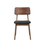 New Classic Furniture Thea Walnut and Black Side Chair (Set of 2)