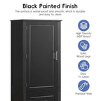 Tall Bathroom Storage Cabinet,Freestanding Storage Cabinet