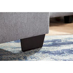 American Furniture Classics Graphite Model A414V6-K2 U Shaped Sectional with 4 Throw Pillows