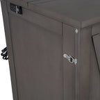 Solid Pine Murphy Bed Chest Cube Cabinet Bed with Drawer