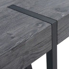 SAFAVIEH Asal Mid-Century Industrial Rustic Dining Room Table - 59.1 W x 35.4 L x 29.5 H - 59Wx35Dx30H