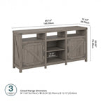 Cottage Grove 65W Farmhouse TV Stand for 75 Inch TV by Bush Furniture