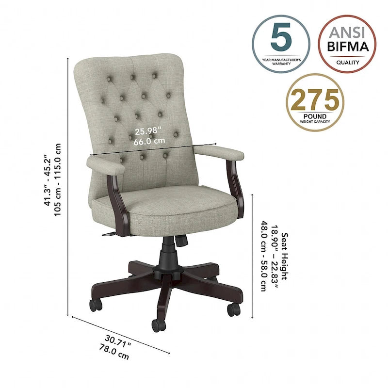 Arden Lane High Back Office Chair with Arms by Bush Business Furniture
